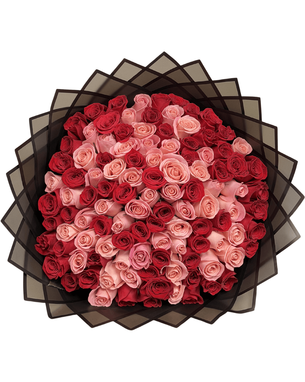 Sweetheart Luxe 100 Rose Bouquet - Luxberries & Floral