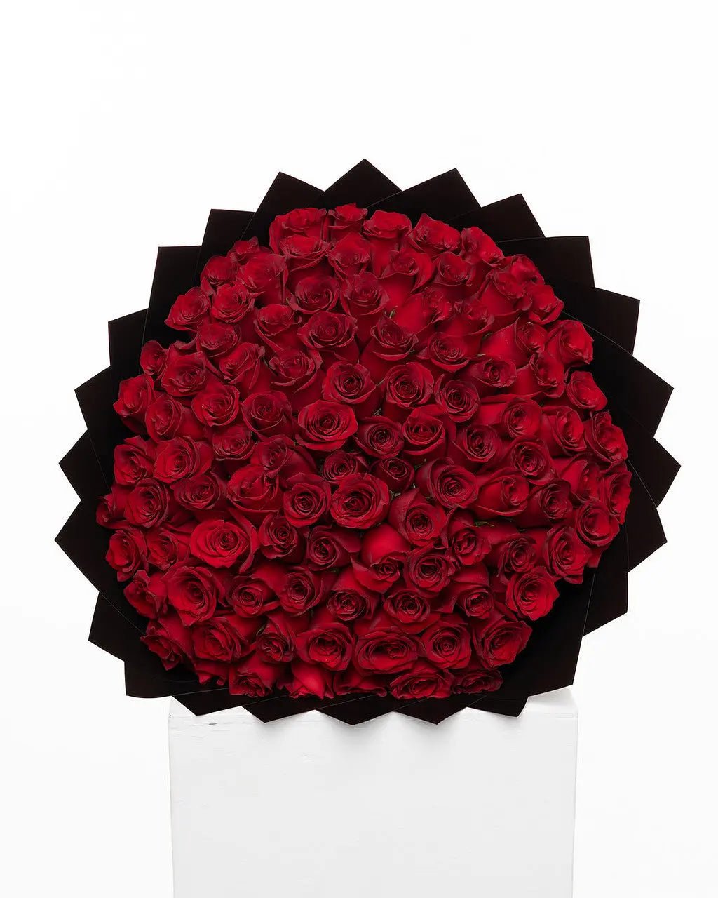 100 Red Roses Bouquet - Luxberries & Floral