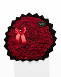 100 Red Roses Bouquet - Luxberries & Floral