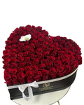 Luxury Large Heart Box Luxberries & Floral