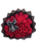 25 Premium Red Roses – Signature Luxury Bouquet Luxberries & Floral