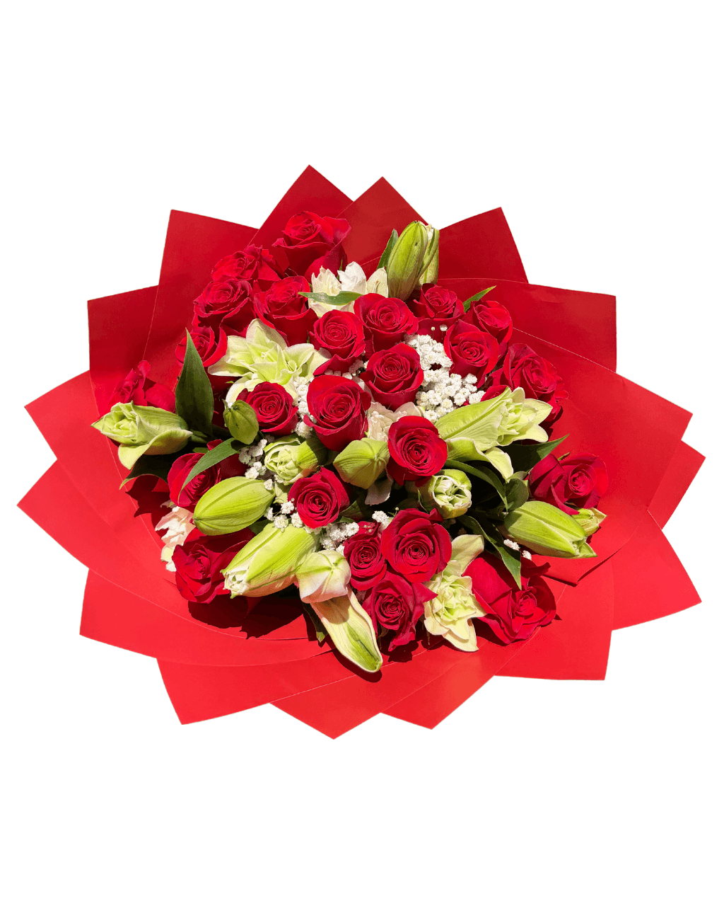 25 Red Rose Mother’s Day Bouquet Luxberries & Floral