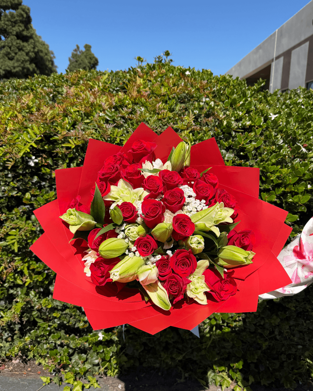25 Red Rose Mother’s Day Bouquet Luxberries & Floral