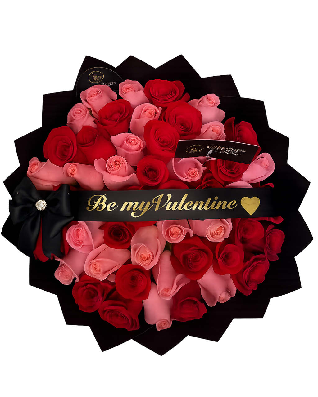 Ask her to be your Valentine - Arrangement for Valentine’s Day Luxberries & Floral