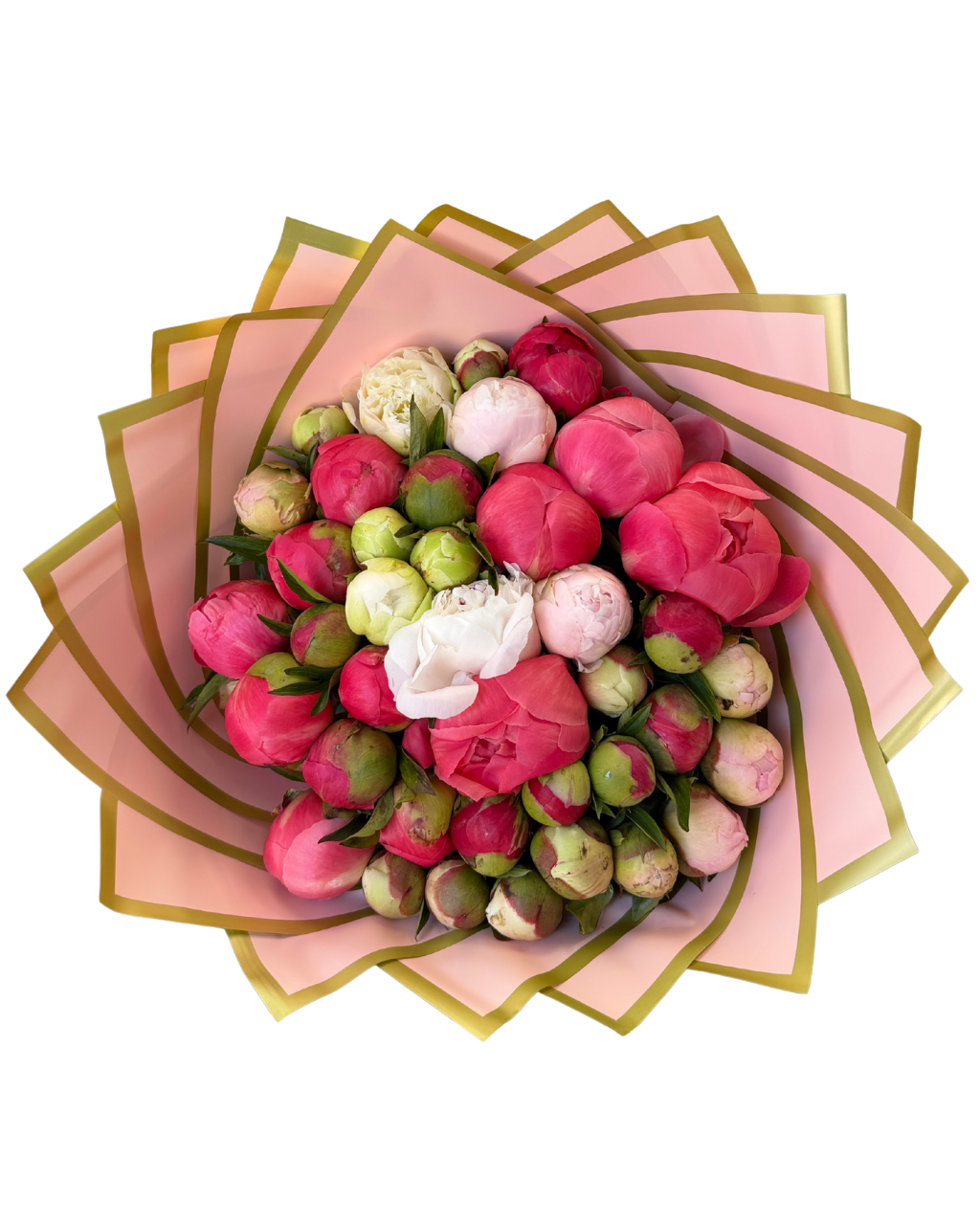 36 Peony Bouquet - Luxberries & Floral