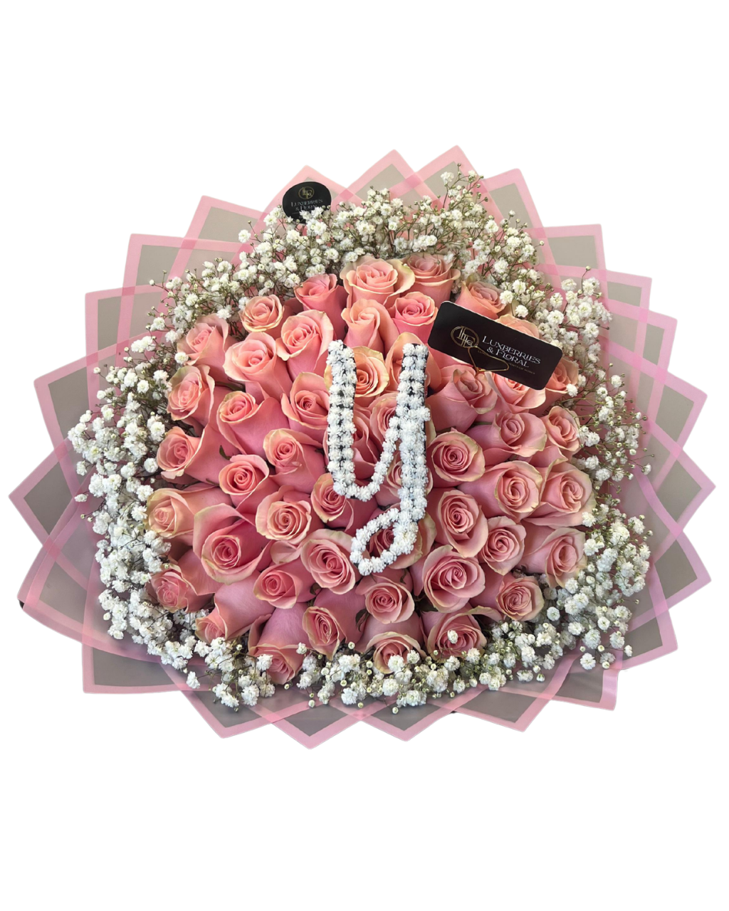 Pink Cloud Bouquet Luxberries & Floral