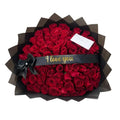 75 premium Red Roses - Luxe Signature Arrangment Luxberries & Floral