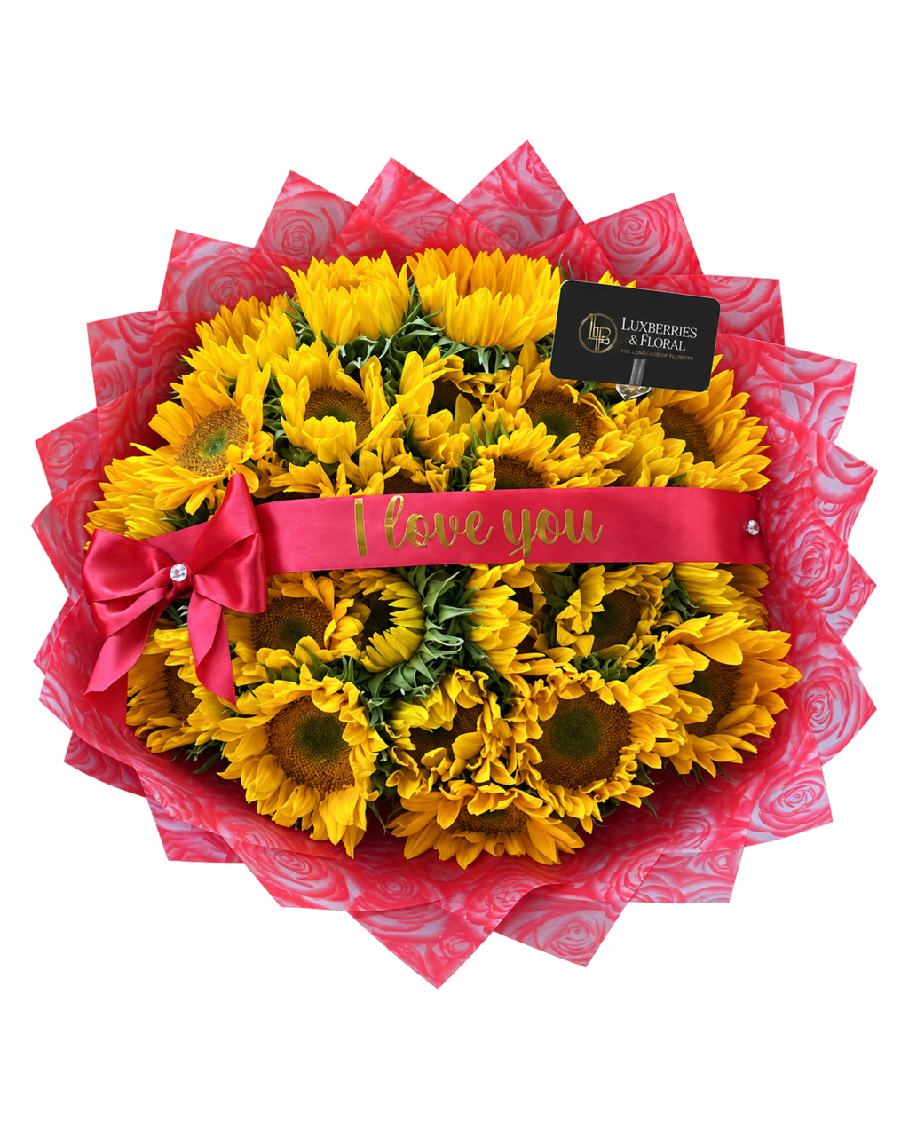 Golden Sunflower Bouquet