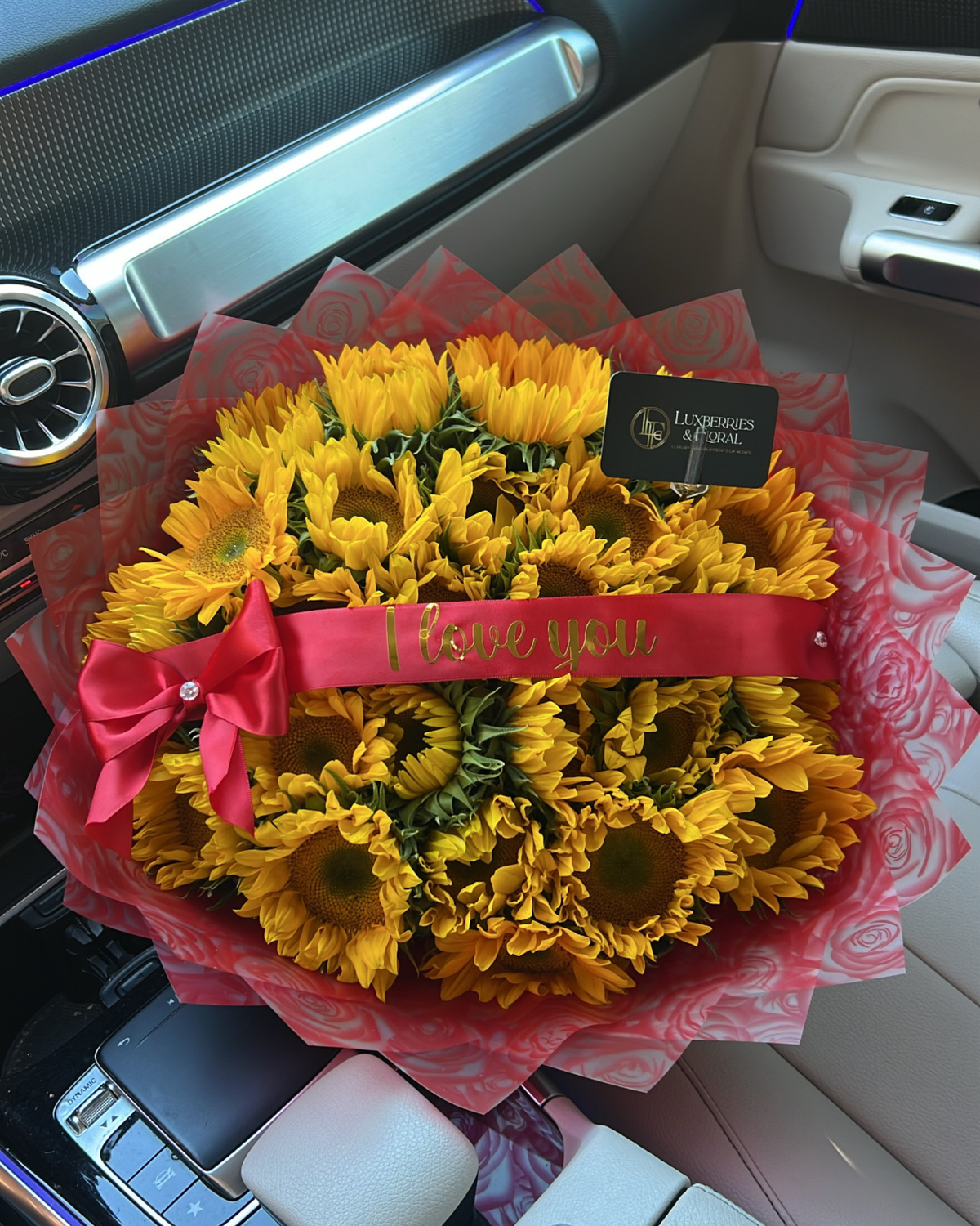 Golden Sunflower Bouquet
