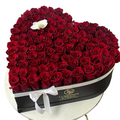 Luxury Large Heart Box Luxberries & Floral