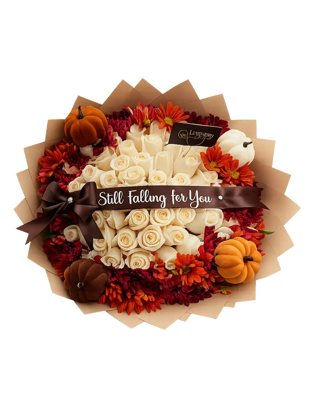 Custom Ribbon Message Luxberries & Floral