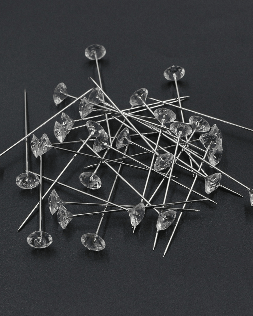 Acrylic Diamond Bouquet Positioning Pins - Luxberries & Floral