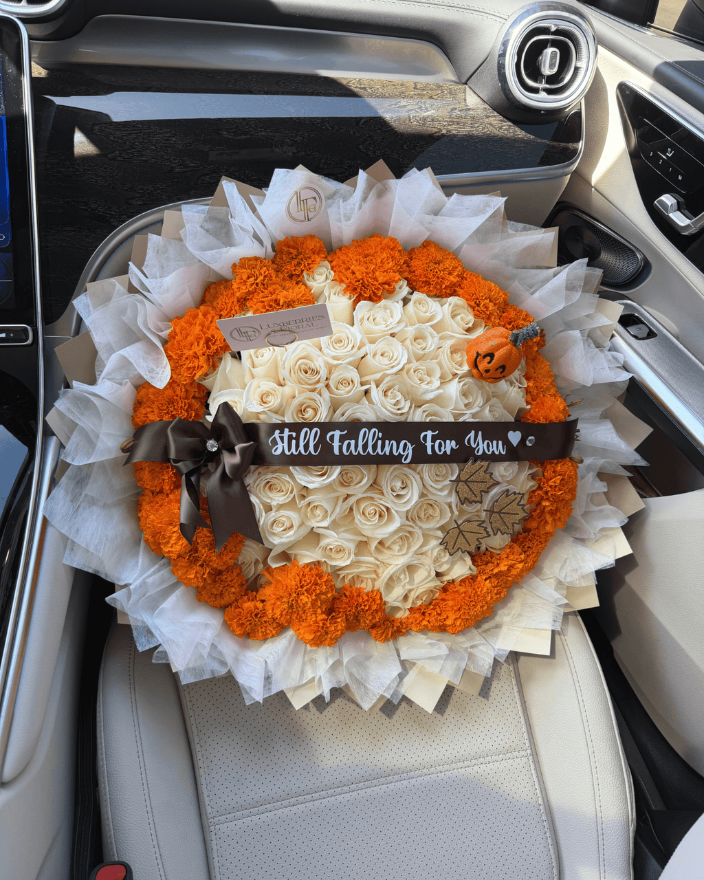 Autumn Love Wreath Bouquet - Luxberries & Floral