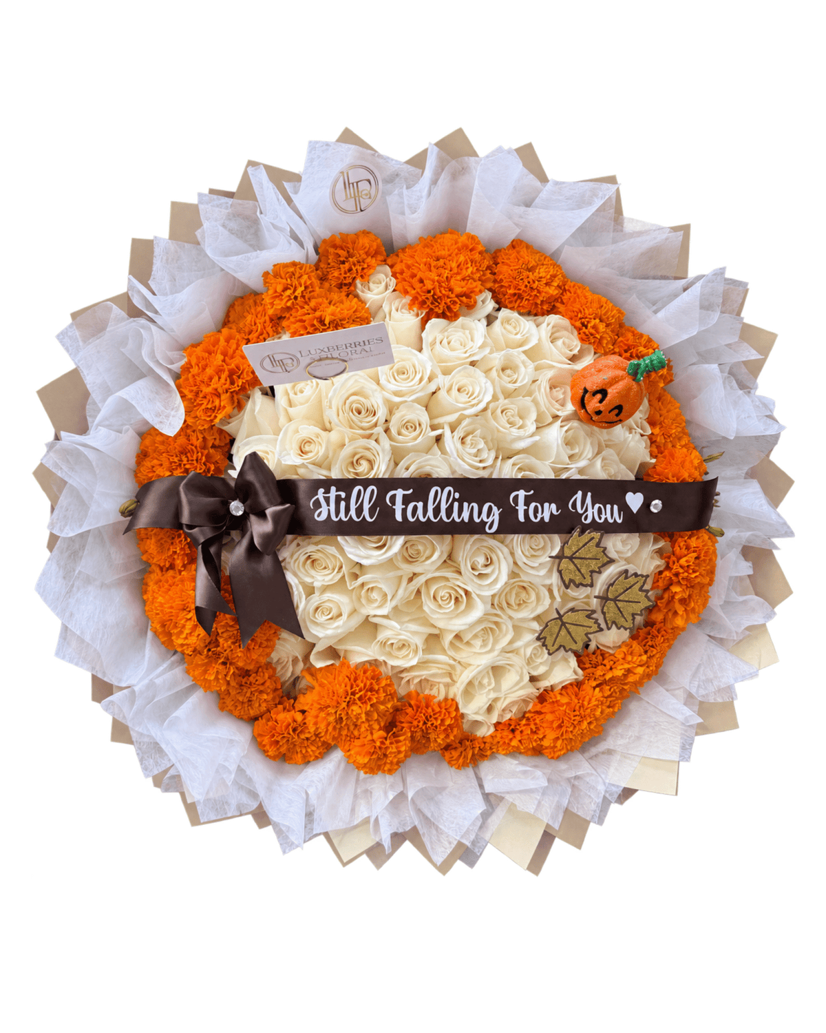 Autumn Love Wreath Bouquet - Luxberries & Floral