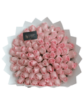 Blush Elegance 75 Rose Bouquet - Luxberries & Floral