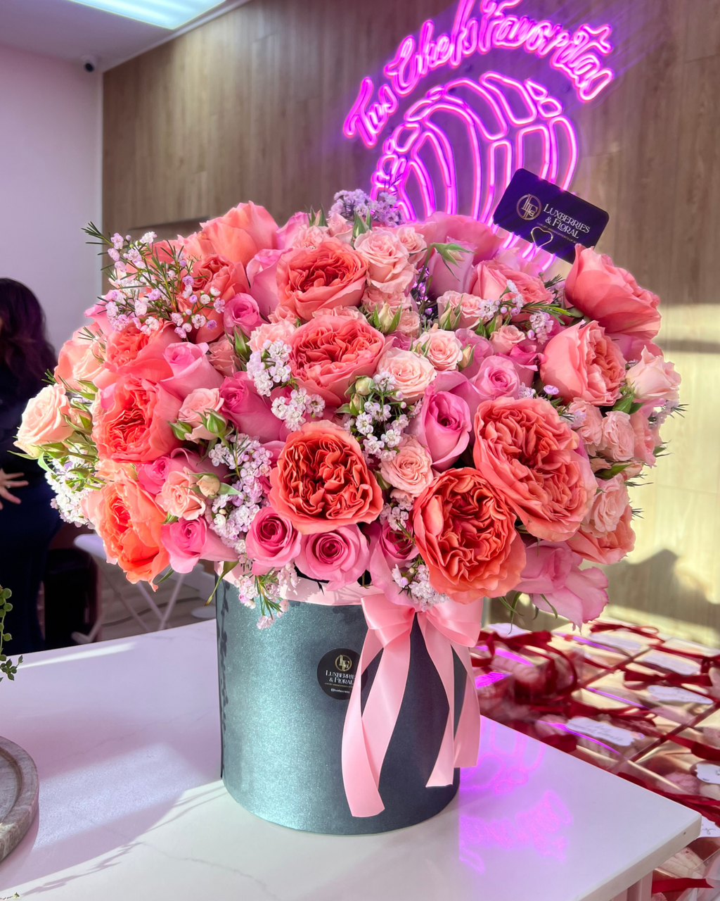 Blush Garden Mix - Luxberries & Floral