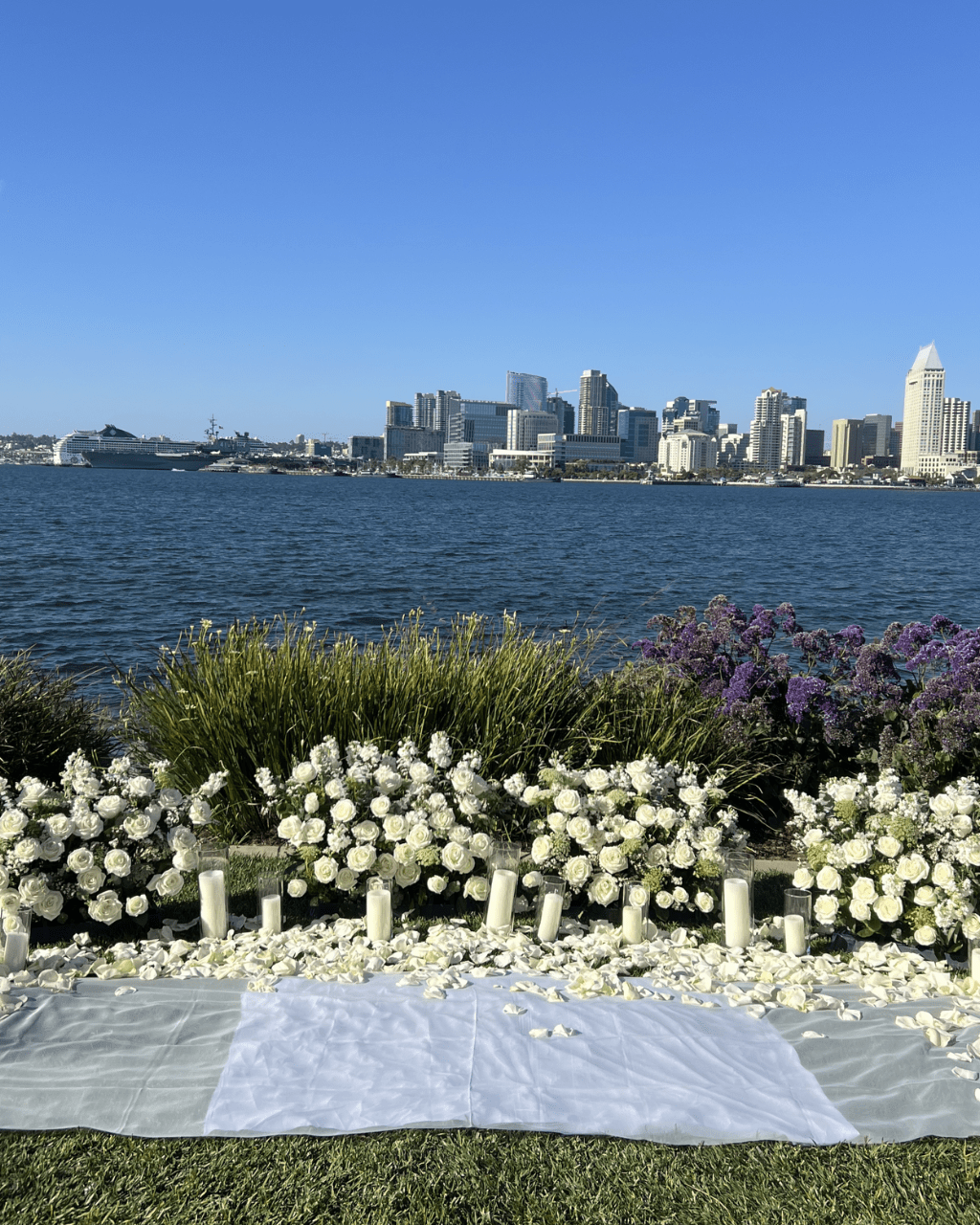 Coronado View Luxury Proposal Package - Luxberries & Floral