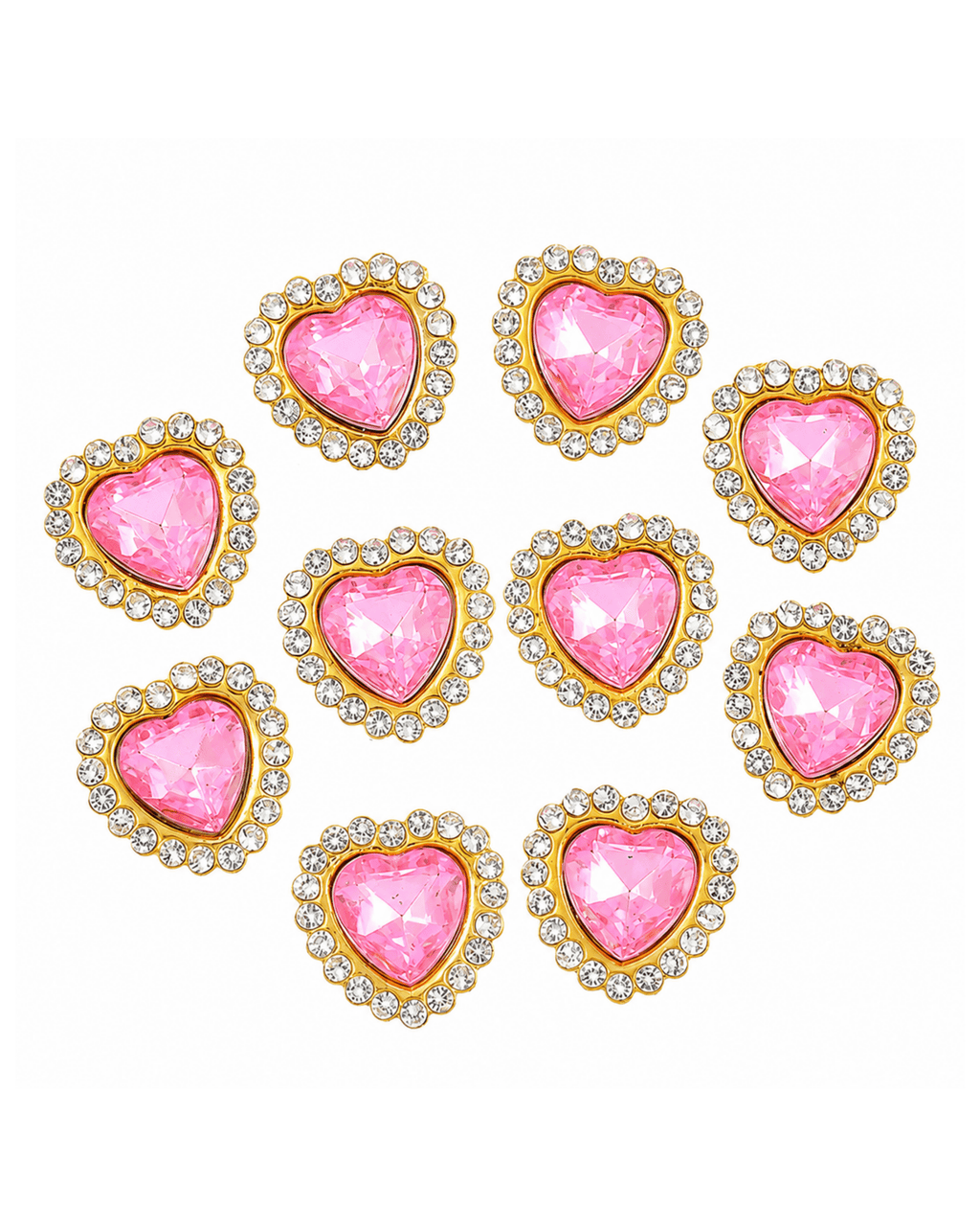 Heart Gemstone Bouquet Decoration - Luxberries & Floral