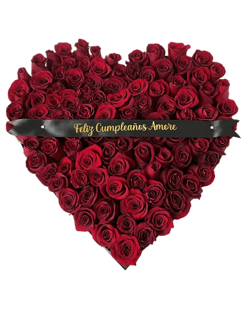 Luxury Large Heart Box - Luxberries & Floral