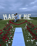 Marry Me Marquee Proposal Package - Luxberries & Floral