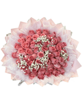 Pink Luxe 50 Rose Bouquet - Luxberries & Floral