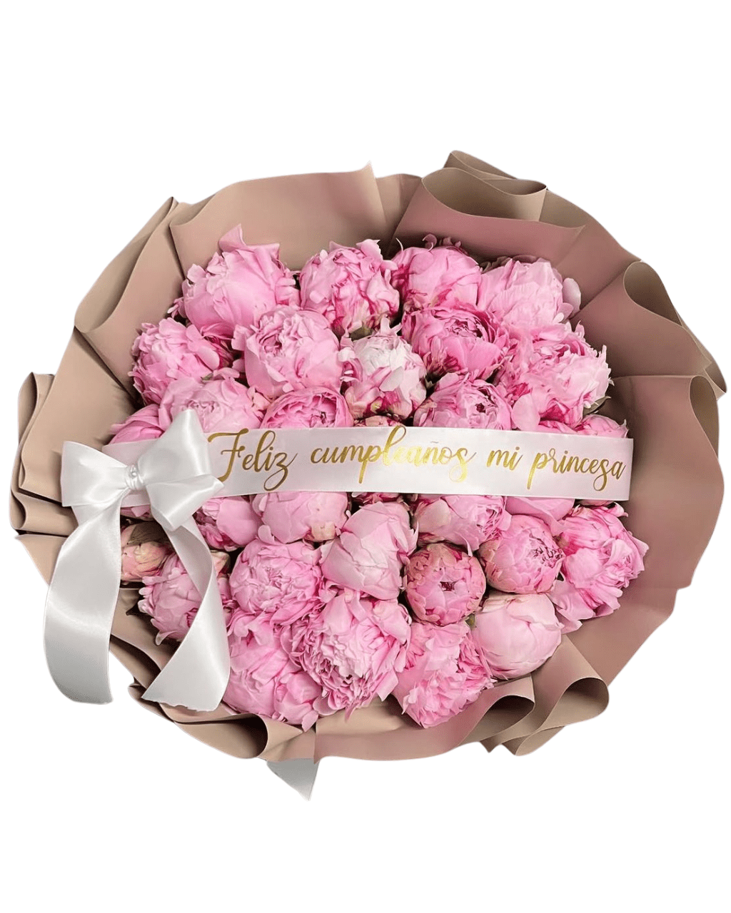Pink Peony Birthday Bouquet - Luxberries & Floral