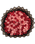 Sweetheart Luxe 100 Rose Bouquet - Luxberries & Floral